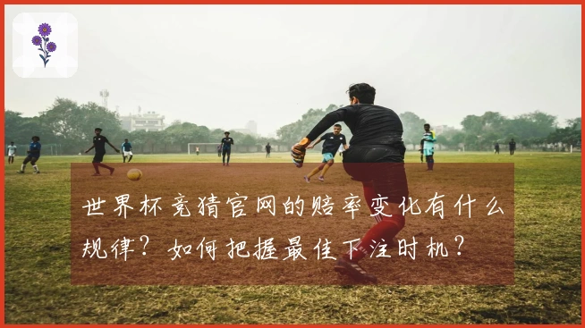 世界杯竞猜官网的赔率变化有什么规律？如何把握最佳下注时机？